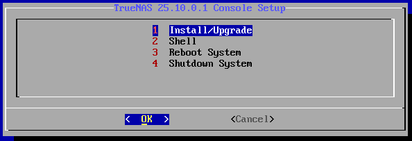 Install Menu