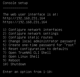 Reboot System