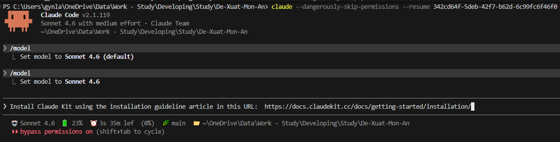 Claude Code URL-based install output